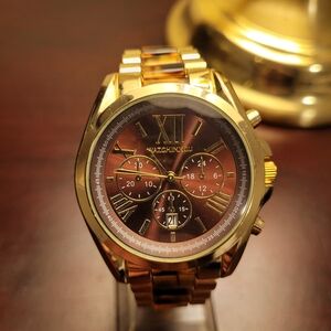 Brand New Brown & Gold Watch with Brown Dial